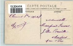 63114 Coudes 1908 - Passarelle du Pont Suspendu AK