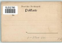 01612 O8401 Diesbar-Seußlitz 1899 Gebrauchsspuren Gruss aus - Litho, Kriegerdenkmal, Gasthof zum Ross AK