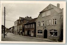 23758 W2440 Oldenburg in Holstein 1948 Foto AK Schuhstraße, Stadt Apothek , Auto AK