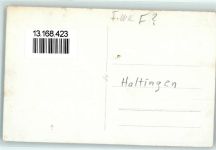 79576 W7858 Haltingen Foto AK Trümmer Ort handschriftlich