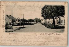 09619 O9215 Sayda 1903 Gebrauchsspuren Hauptstraße