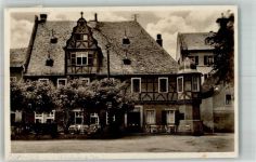 65375 W6227 Oestrich-Winkel Foto AK Gasthaus Schwan