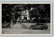 01612 O8401 Diesbar-Seußlitz 1931 - Gasthof zum Ross, Auto AK