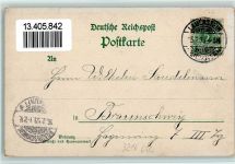 31020 W3216 Lauenstein , Niedersachs 1899 Lithographie Gruss aus - Bahnhof mit Eisenbahn, Stark beschrieben
