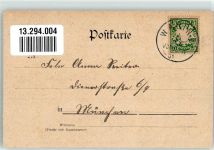 83329 W8221 Waging a. See 1901 Passepartout Marktplatz Schloß Gessenberg