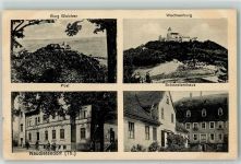99192 O5103 Neudietendorf 1918 - Burg Gleichen Wachsenburg Schwesternhaus Post Fahrrad