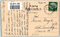 61462 W6240 Falkenstein , Taunus - Burgruine mit Hauptstraße
