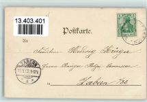 77880 W7591 Obersasbach 1902 - Kriegerdenkmal, Schloss, Wasserfall Gaishöhle AK
