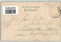 23758 W2440 Oldenburg in Holstein Gebrauchsspuren Marktplatz mit Kaiser Wilhelm-Denkmal Kirche Hotel Stadt Hamburg Dolgenthor Lithographie