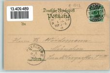 14542 O1512 Werder (Havel) 1899 Gebrauchsspuren Gruss aus - Litho, Eckknick