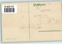 O6110 Hildburghausen Nr. 2280 - Burghof - Hotel Rest , gute Erhaltung AK Bürger Bruno Lithographie