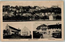 89081 W7900 Oberelchingen - Klosterkirche mit Pfarrhof Klosterbrauerei