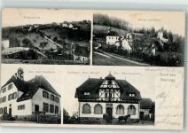 75242 W7531 Steinegg , Baden - Kirche Ruine Rathaus Schule Gasthaus Zum Hirsch Max Enghofer