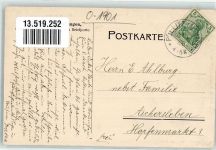 29471 W3136 Gartow , Elbe 1906 - Schloßansichten Spring mit Post Dorfstraße
