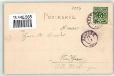71272 W7253 Renningen - Gasthaus Zum Hirsch Kirche