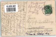 04574 O7203 Deutzen 1912 - Gasthaus Genze Kirche Schloß