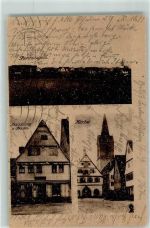 71272 W7253 Renningen - Handlung Beutel Kirche Inflationsporto 180 Mark