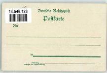 10115 O1199 Köpenick Lithographie Wappen Post Schloss Rathaus
