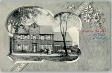 79669 W7863 Zell im Wiesental - Gasthaus Petry-Hof Fahrrad Passepartout Ort handschriftlich