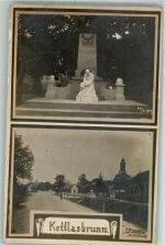 2192 Kettlasbrunn 1919 Foto AK Denkmal