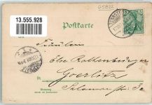 99955 O5822 Bad Tennstedt 1901 Lithographie Osthöfer Tor Schwefelbad Schützenhaus Rathaus St. Trinitatis-Kirche