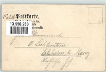 57260 Dieuze Duß 1904 Lithographie Postamt Schule Kasernenstrasse