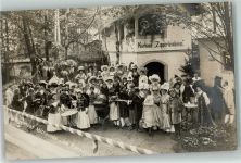 09648 O9250 1909 - Anlagenfest im Paradies Kurhaus Zipperlein Kinderwagen