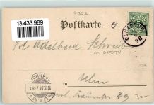 73072 W7322 Donzdorf 1898 - Ruine Schafpfenschloss Gasthaus Zum Stern