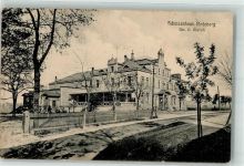 01454 O8142 Radeberg 1918 Gebrauchsspuren Schützenhaus Radeberg Foto AK