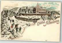 01773 O8242 Altenberg , Erzgeb Winterlithographie Hotel
