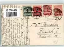 09648 O9250 Mittweida 1923 - Leisninger-Straße Inflationsporto