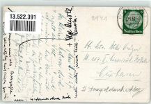 W2942 Horumersiel Lager Schillig Gruppe II Stempeldurchschlag Wehrmacht WK II 1937 Gebrauchsspuren