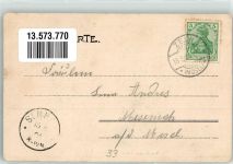 56859 W5584 Alf 1904 - Gasthaus Waldfrieden Fahne Mosel