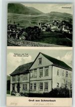 99891 O5801 Schmerbach b Gotha, Thür - Gasthaus zur Post