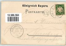 91220 W8563 Schnaittach 1900 Lithographie Rothenberg Dorfplatz