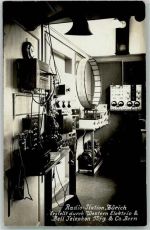 Zürich Station Technik Elektrik Radio Foto AK