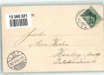 39606 O3540 Osterburg Altmark 1902 - Breitestraße Post