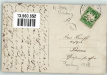 94315 W8440 Straubing - Fasching 1908 Ort handschriftlich