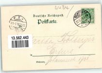 48607 W4434 Ochtrup 1898 Lithographie Hotel Gatersleben Ev. Kirche Bethaus Hospitz Kath. Kirche