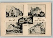 Wilke Wilka 1917 BOAKC Gasthaus L. Böhm Schule Schloss Nieder Rudelsdorf