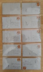 Mignon 10 Karten komplett an eine Adresse Puzzle BOAKC