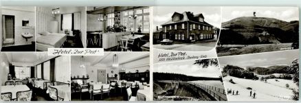 51709 W5277 Marienheide Klapp AK Hotel Zur Post