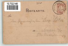 83471 W8240 St. Bartholomä BOAKC Vorläufer Druck 1880-89 gelaufen 1889 Bergsteiger