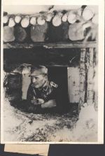 Bunkerfenster könnenwieder geöffnet werden 1943; KEINE AK, ca. 18,5x13,5 cm Wehrmacht WK II Überformat