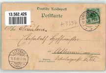38685 W3394 Lautenthal 1898 Lithographie Der Aufzug Bahnhof Hotel Rathaus