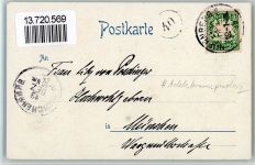 Die Kunst in Wiesbaden Satire Magazin sign. Bruno Paul - Adelskorrespondenz Simplicissimus 1899 BOAKC