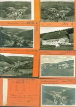 78166 W7710 Hammereisenbach Lot mit 21 AK Musterkarten Original aus Metzarchiv Bestellvorgänge und Auflagenzahlen