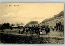 99628 O5232 Buttstädt Foto AK Der Rossmarkt