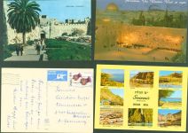 Lot mit 11 AK Motiv Israel Kleinposten bis 20