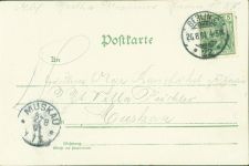 Korkrelief Verlag E.B. & C.i.B.Eduard Büttner 9572 Korkkarte 1901